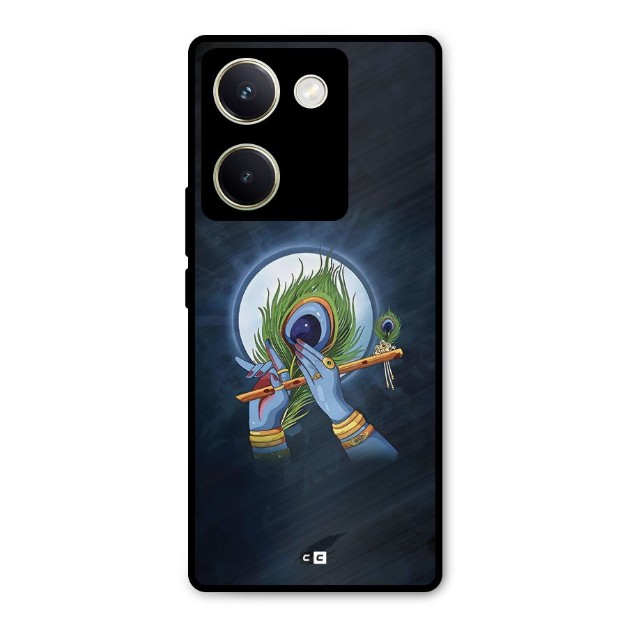 Lord Krishna Flute Metal Back Case for Vivo Y200 Pro