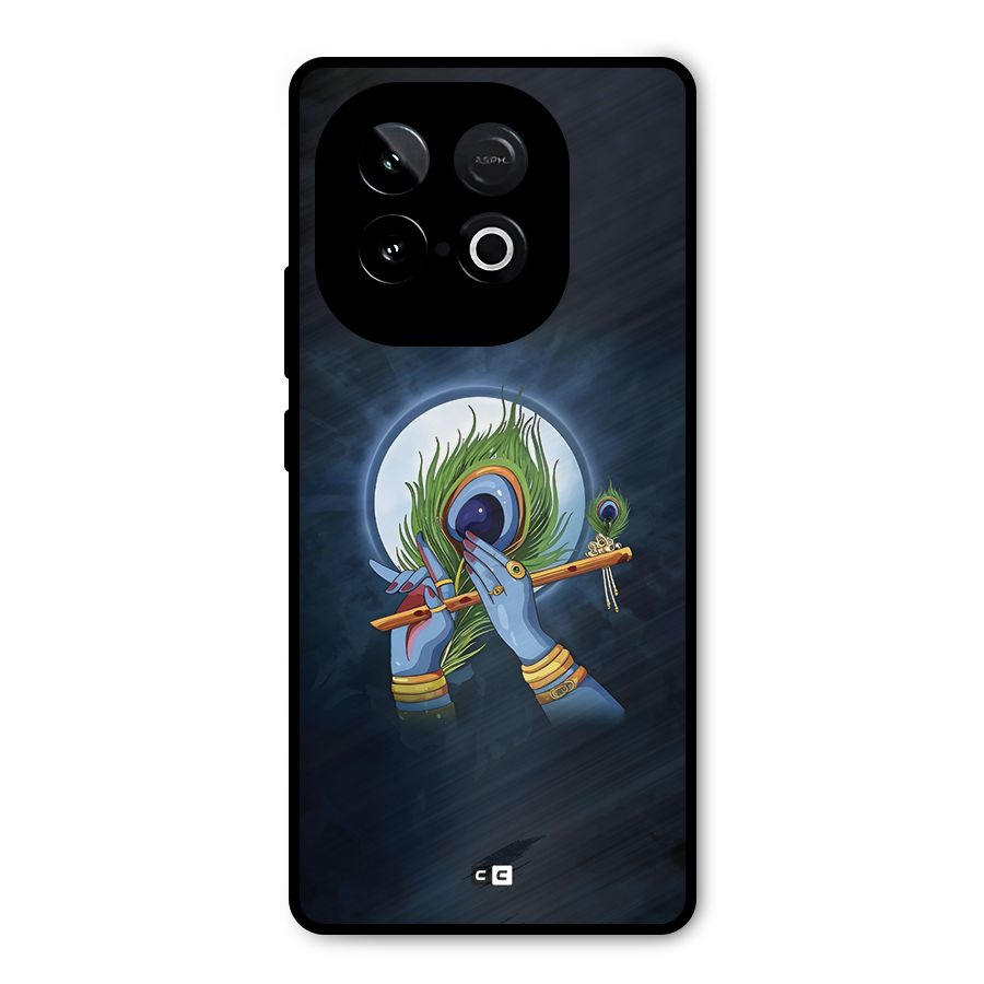 Lord Krishna Flute Metal Back Case for iQOO Neo 10