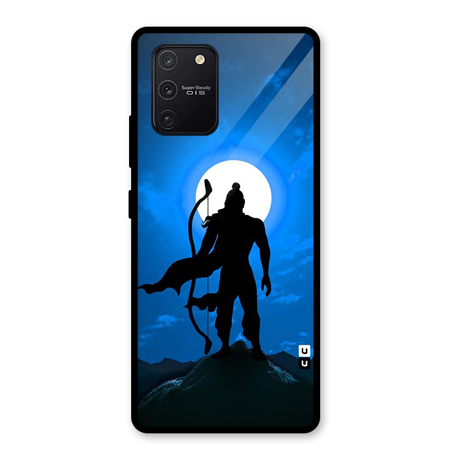 Lord Ram Illustration Glass Back Case for Galaxy S10 Lite