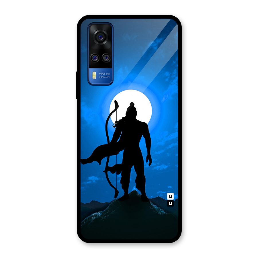 Lord Ram Illustration Glass Back Case for Vivo Y31
