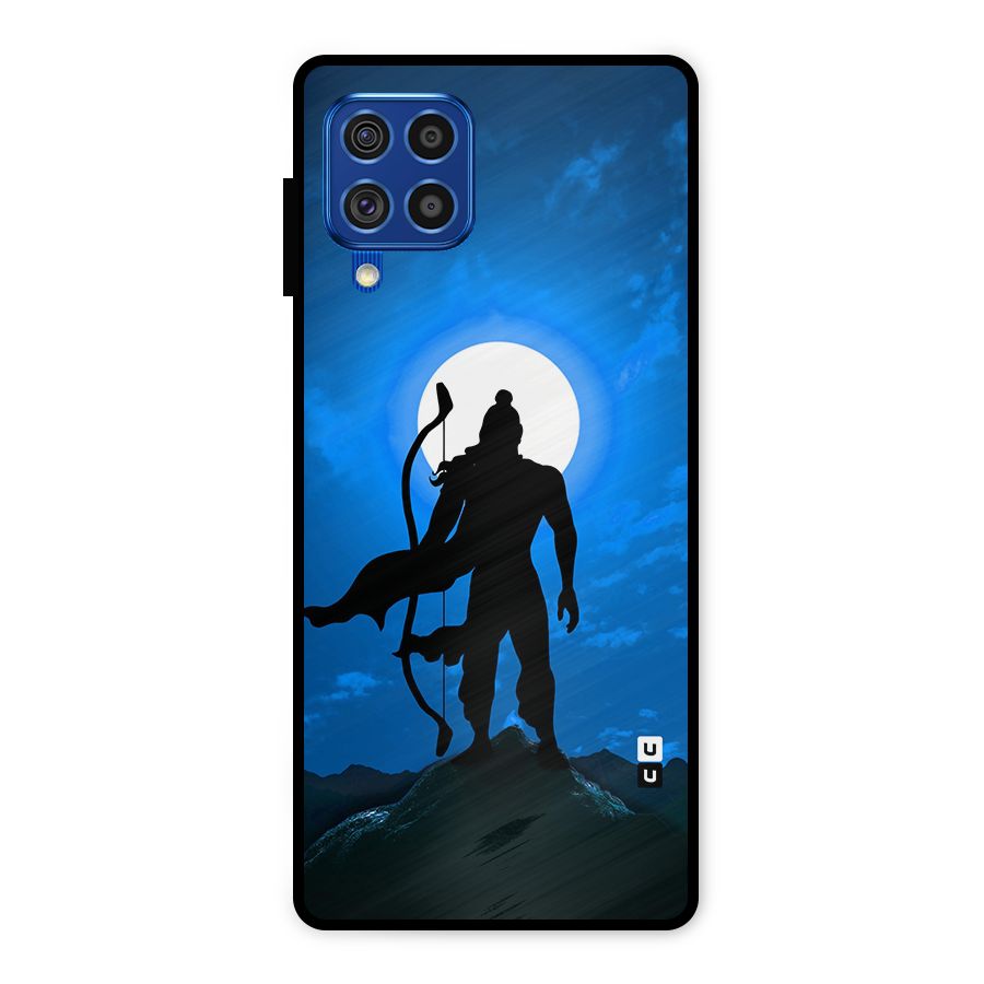 Lord Ram Illustration Metal Back Case for Galaxy F62