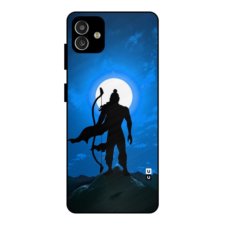 Lord Ram Illustration Metal Back Case for Galaxy M13 5G