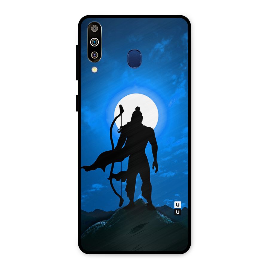 Lord Ram Illustration Metal Back Case for Galaxy M30