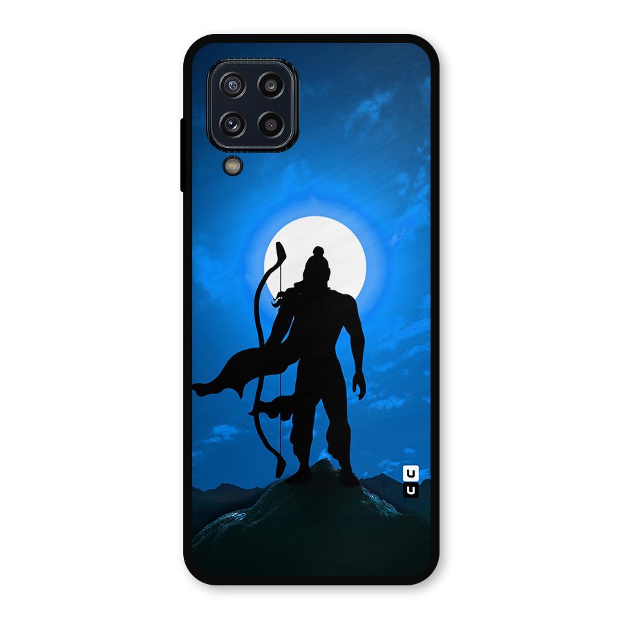 Lord Ram Illustration Metal Back Case for Galaxy M32