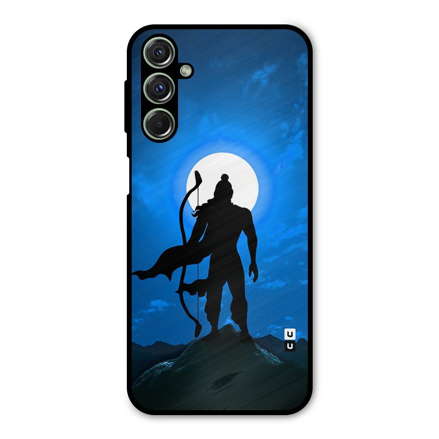Lord Ram Illustration Metal Back Case for Galaxy M34