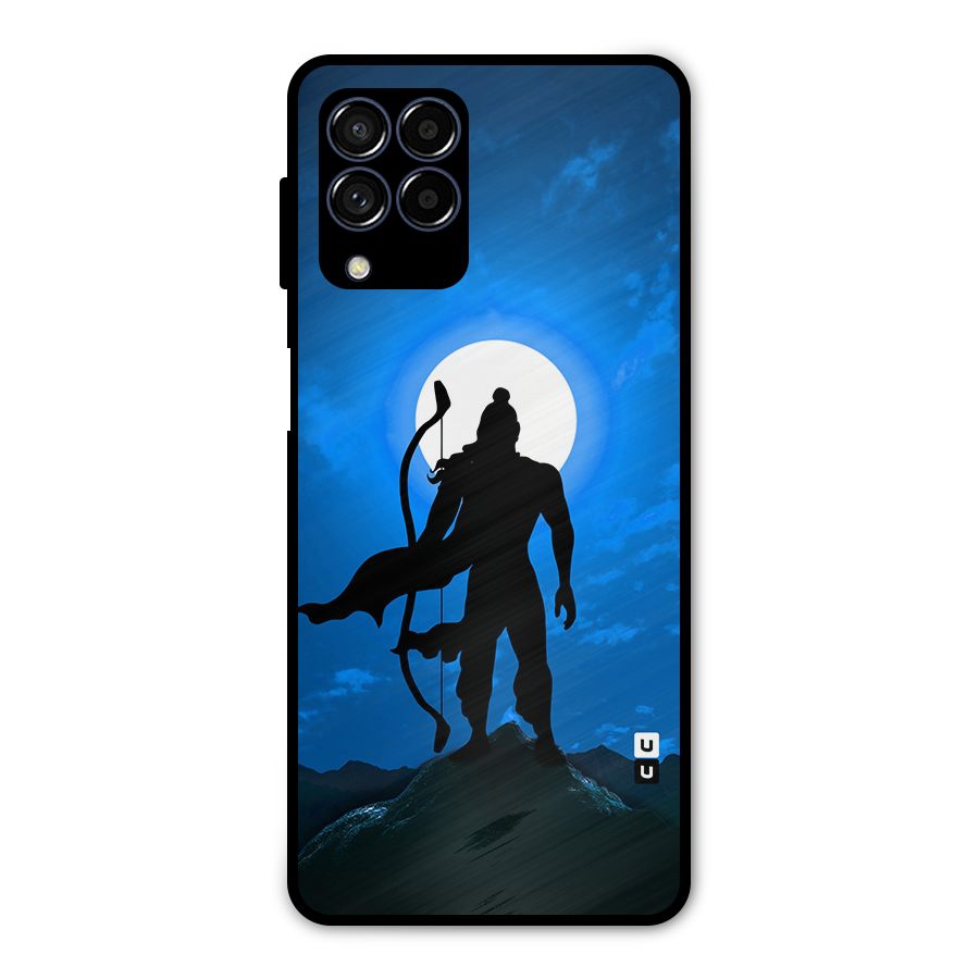 Lord Ram Illustration Metal Back Case for Galaxy M53 5G