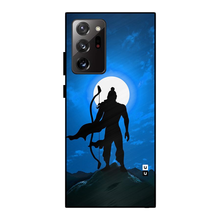 Lord Ram Illustration Metal Back Case for Galaxy Note 20 Ultra 5G