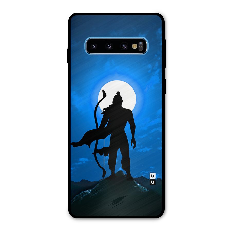 Lord Ram Illustration Metal Back Case for Galaxy S10