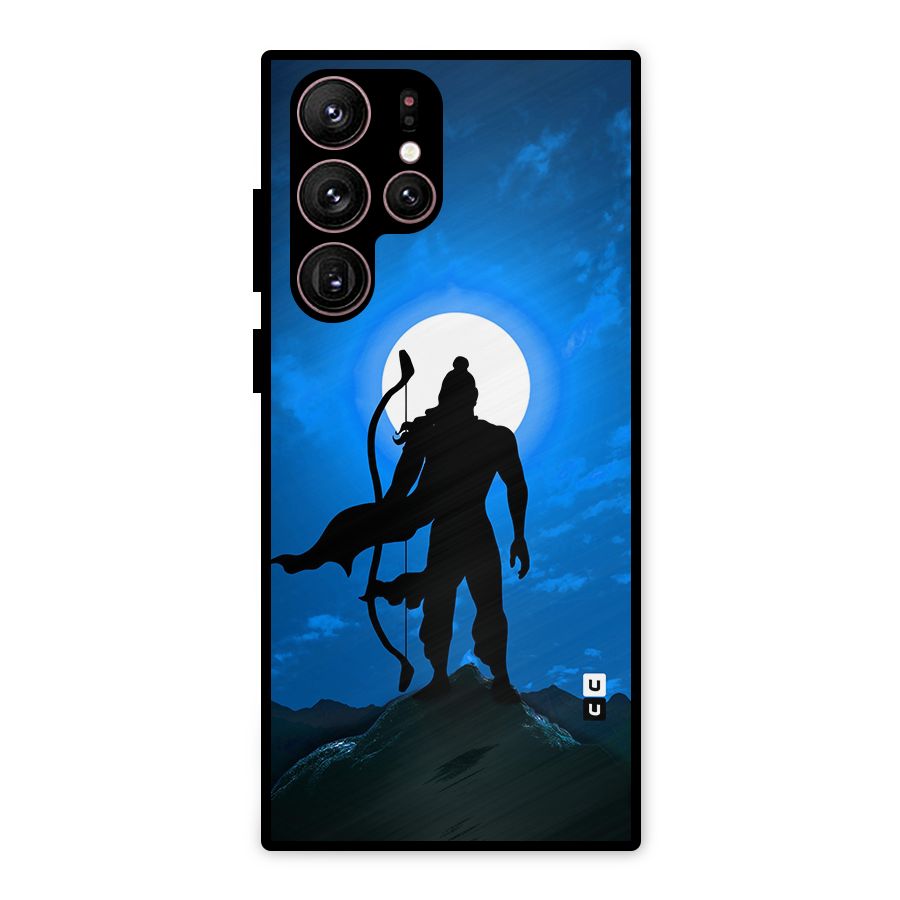 Lord Ram Illustration Metal Back Case for Galaxy S22 Ultra 5G