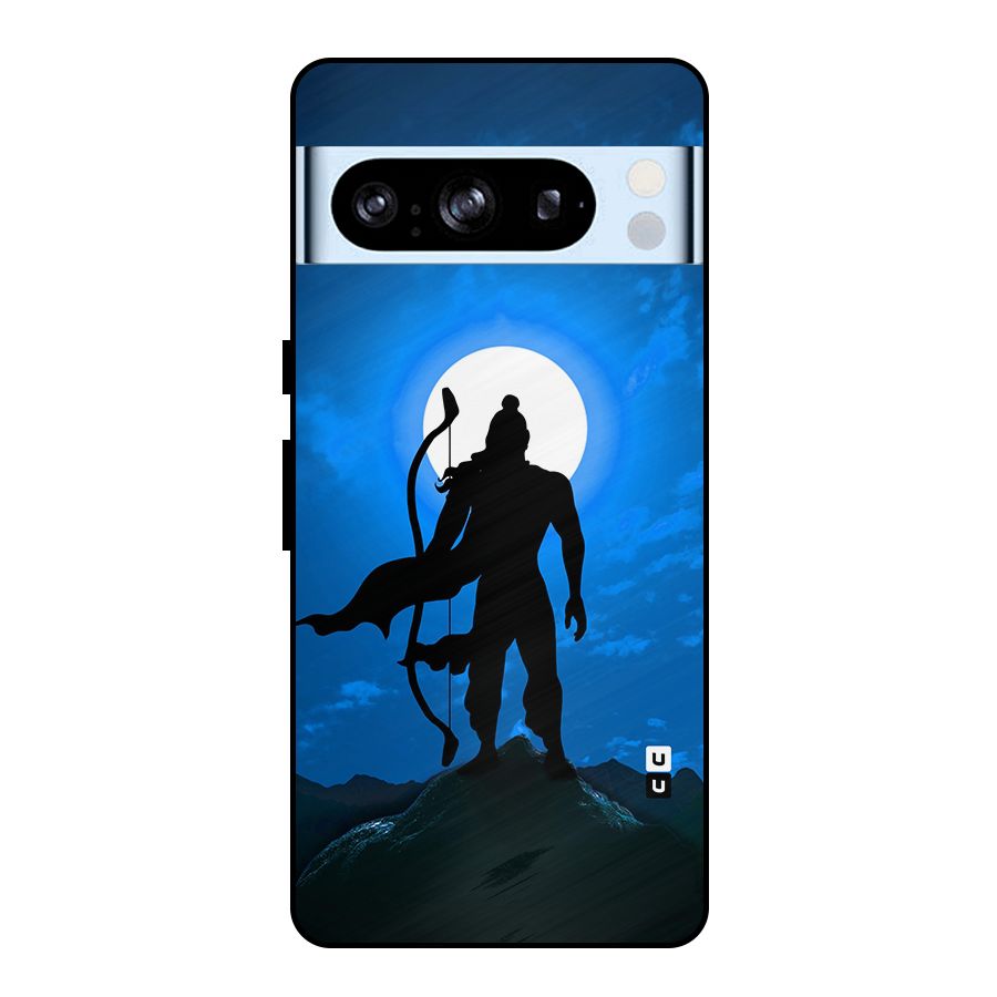 Lord Ram Illustration Metal Back Case for Google Pixel 8 Pro