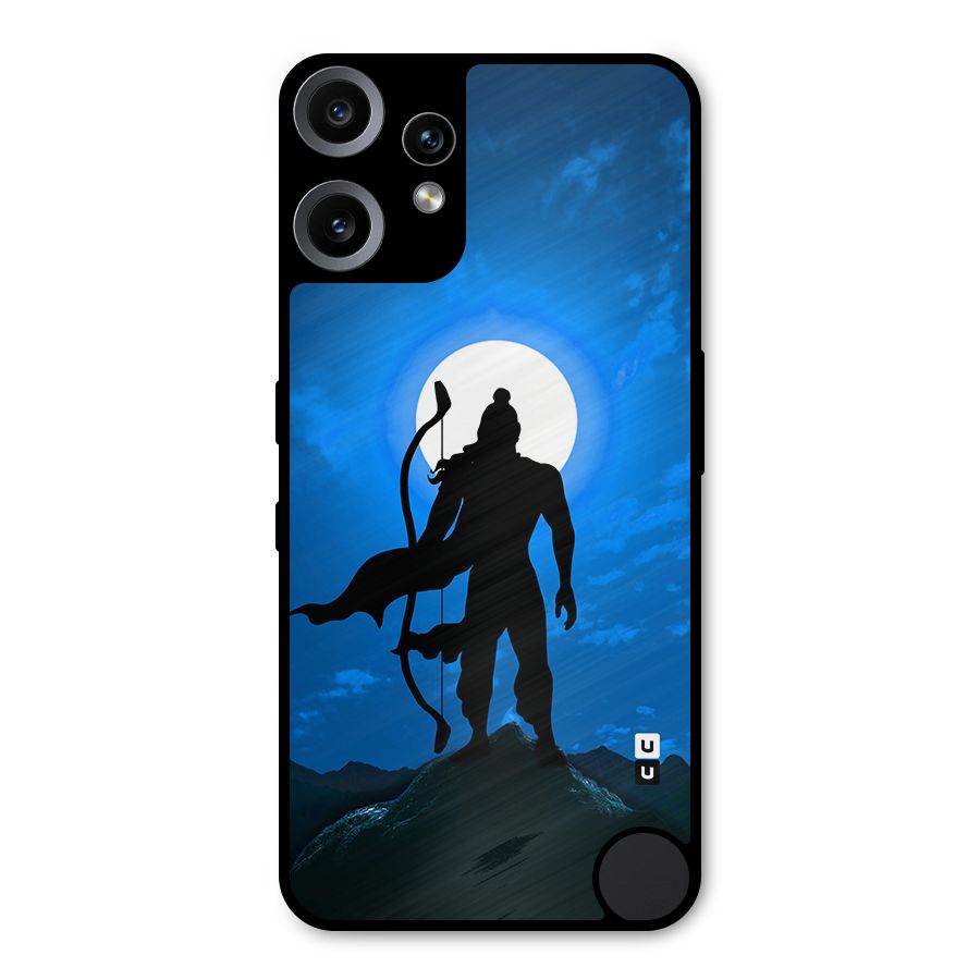 Lord Ram Illustration Metal Back Case for Nothing CMF Phone 2 Pro