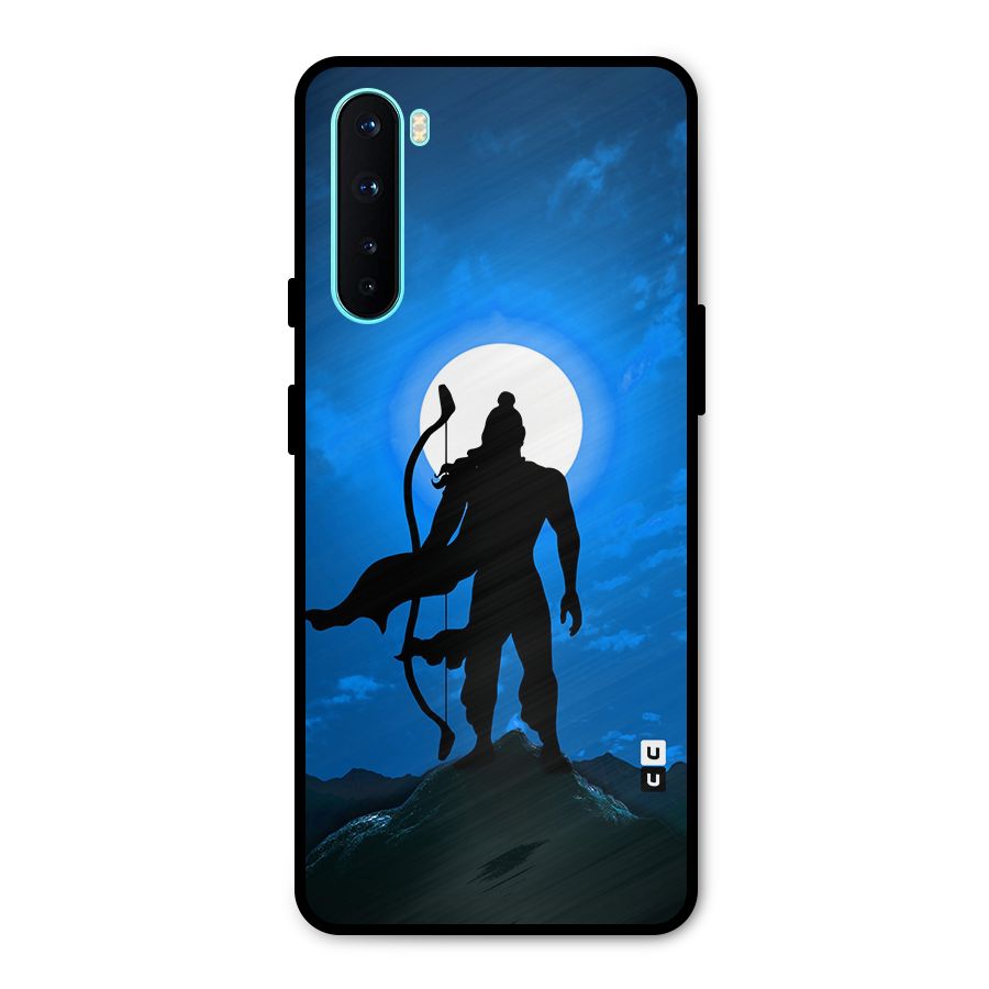 Lord Ram Illustration Metal Back Case for OnePlus Nord
