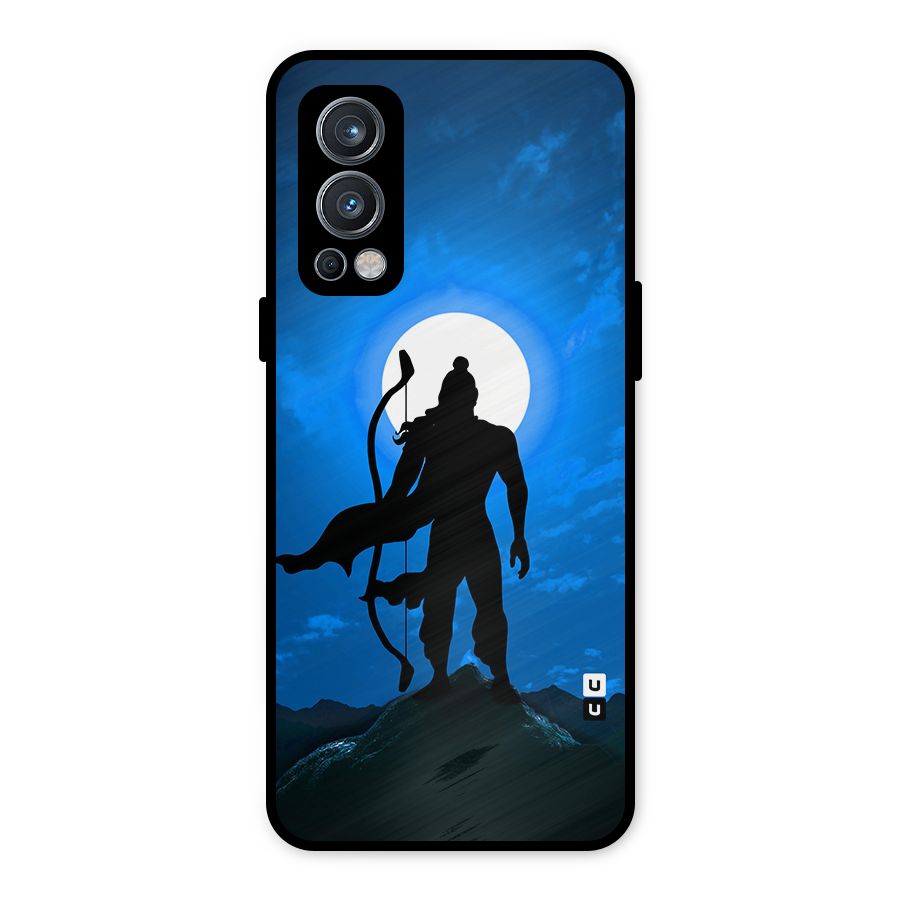 Lord Ram Illustration Metal Back Case for OnePlus Nord 2 5G