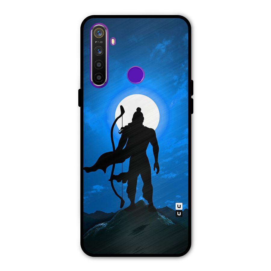 Lord Ram Illustration Metal Back Case for Realme 5i