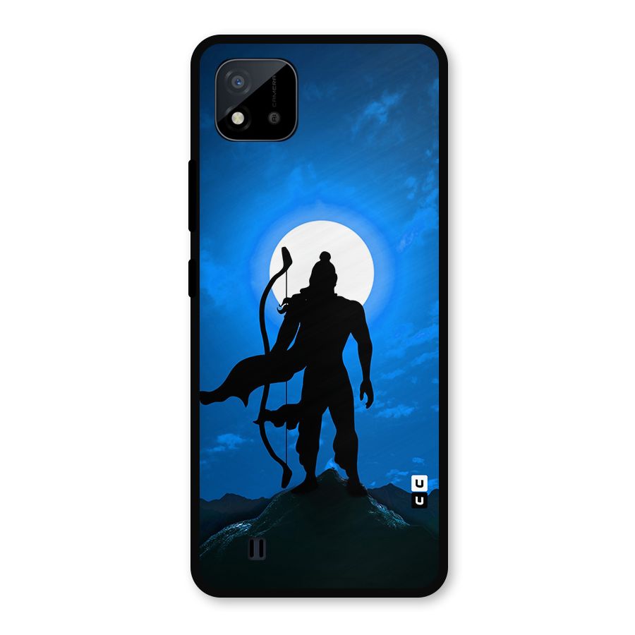 Lord Ram Illustration Metal Back Case for Realme C11 2021