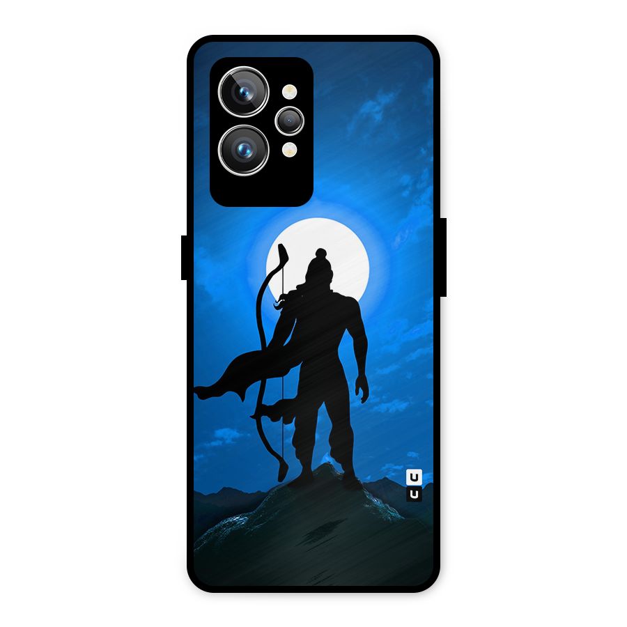 Lord Ram Illustration Metal Back Case for Realme GT2 Pro