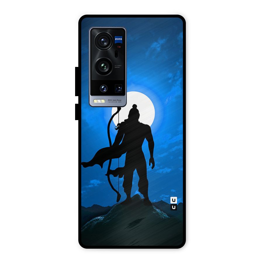 Lord Ram Illustration Metal Back Case for Vivo X60 Pro Plus