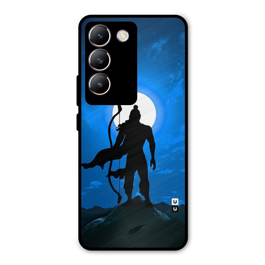 Lord Ram Illustration Metal Back Case for Vivo Y200e
