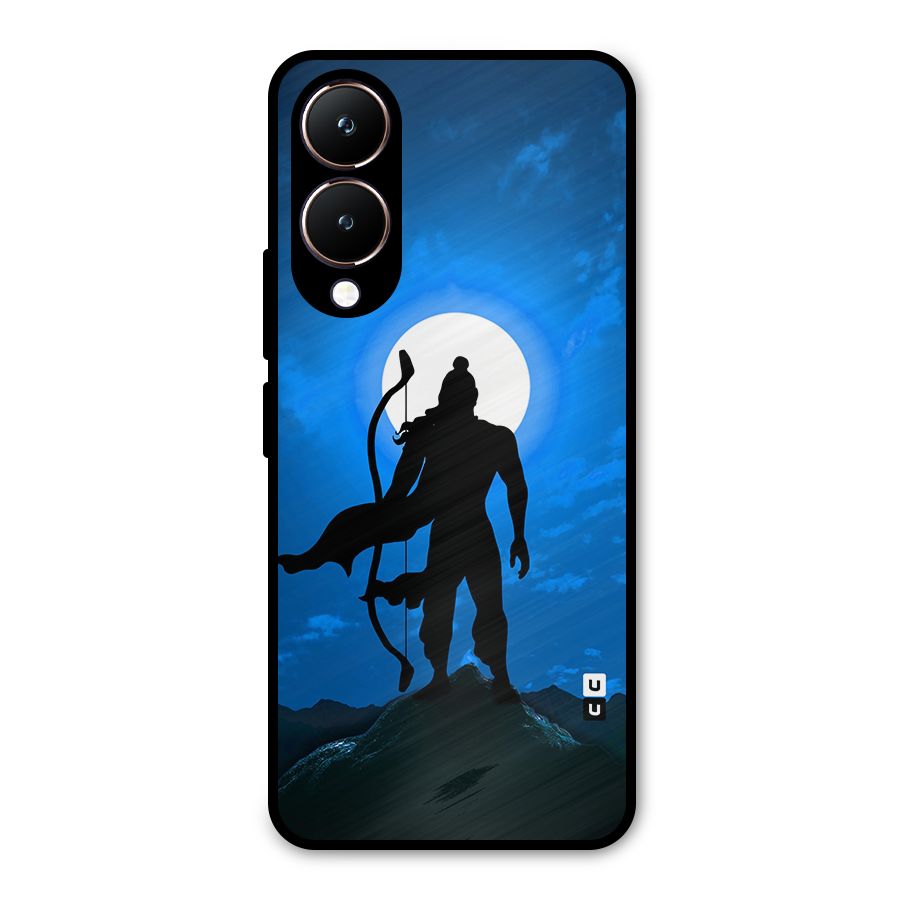 Lord Ram Illustration Metal Back Case for Vivo Y28