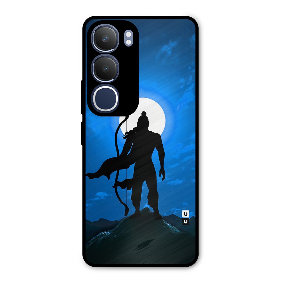 Lord Ram Illustration Metal Back Case for Vivo Y29