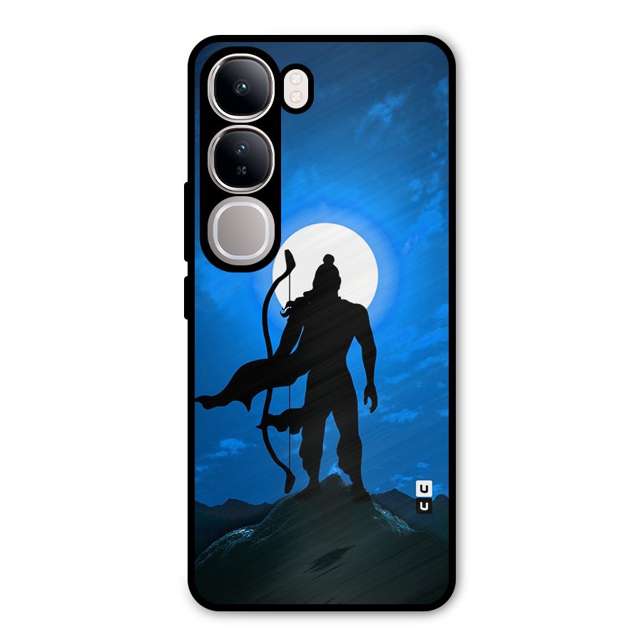 Lord Ram Illustration Metal Back Case for Vivo Y300
