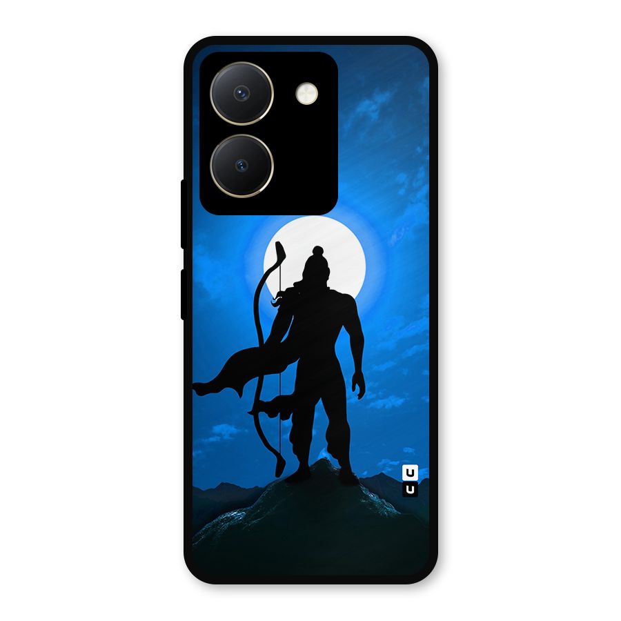 Lord Ram Illustration Metal Back Case for Vivo Y36