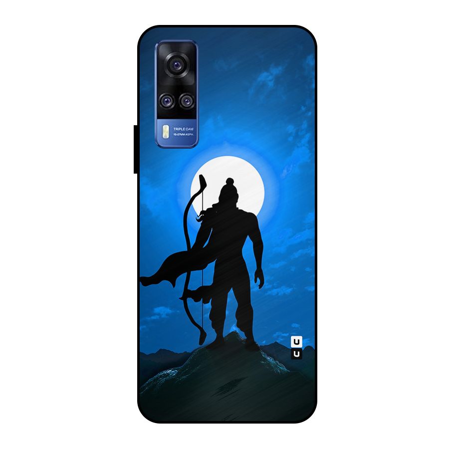 Lord Ram Illustration Metal Back Case for Vivo Y51