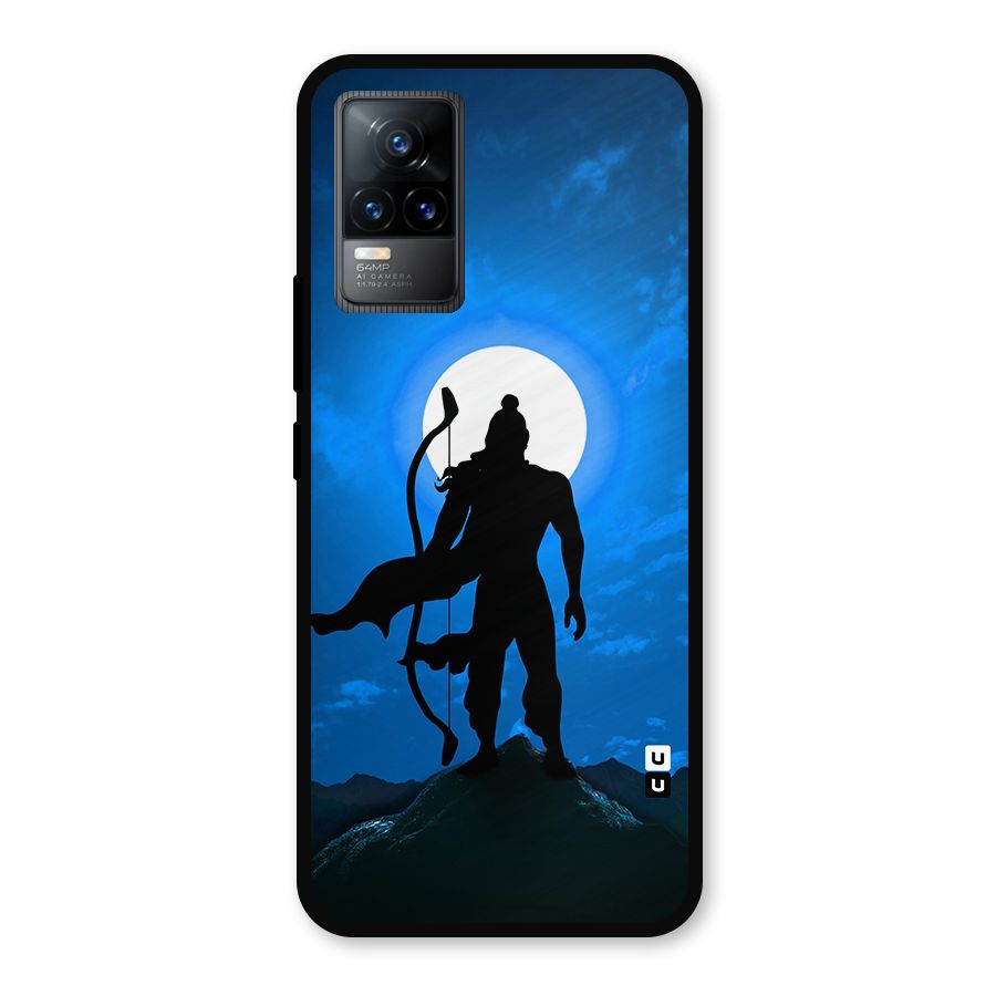 Lord Ram Illustration Metal Back Case for Vivo Y73
