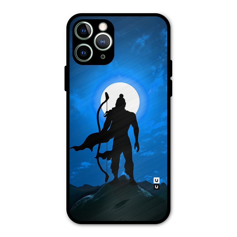 Lord Ram Illustration Metal Back Case for iPhone 11 Pro Max