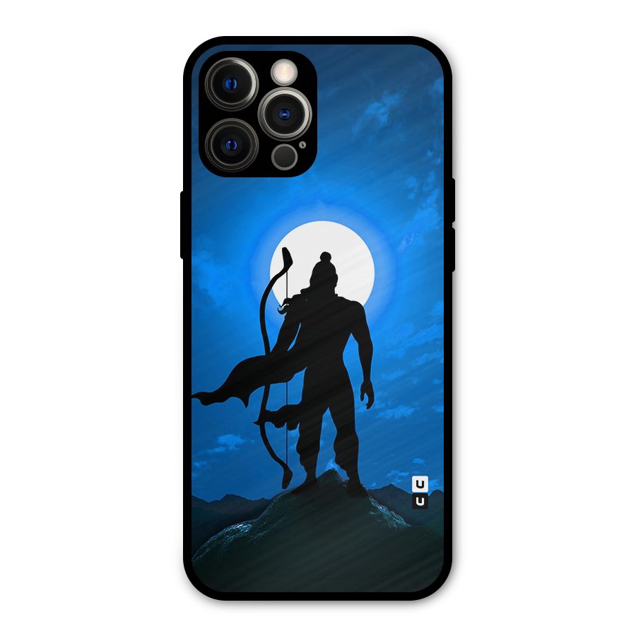Lord Ram Illustration Metal Back Case for iPhone 12 Pro Max