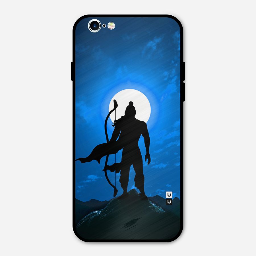 Lord Ram Illustration Metal Back Case for iPhone 6 6s