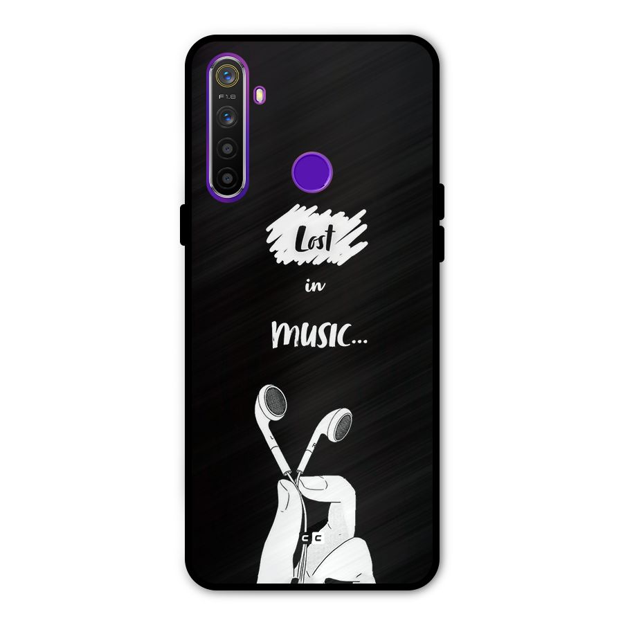 Lost In Music Glass Back Case for Realme 5s