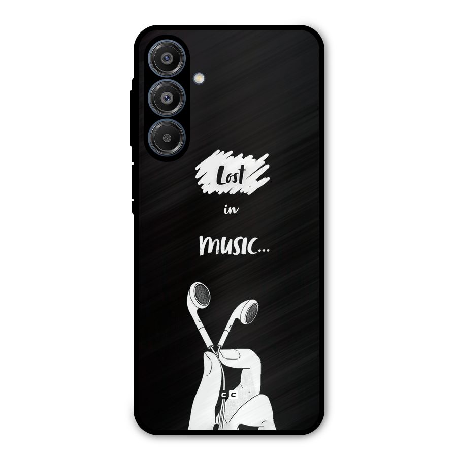 Lost In Music Metal Back Case for Galaxy A16 5G