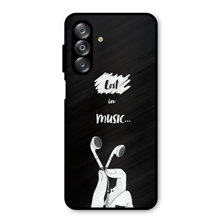 Lost In Music Metal Back Case for Galaxy A26