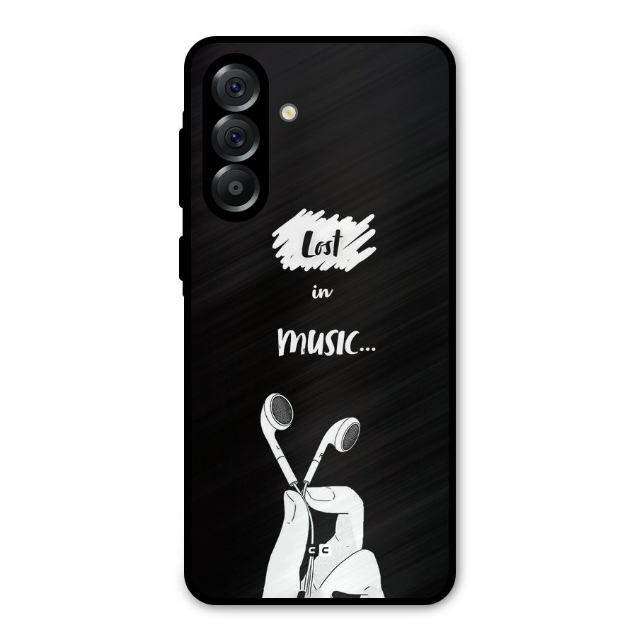 Lost In Music Metal Back Case for Galaxy A36