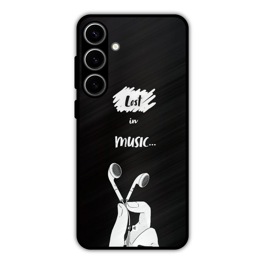 Lost In Music Metal Back Case for Galaxy S24 Plus
