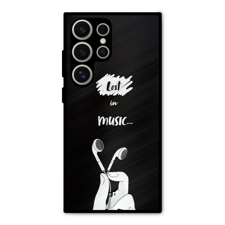 Lost In Music Metal Back Case for Galaxy S24 Ultra