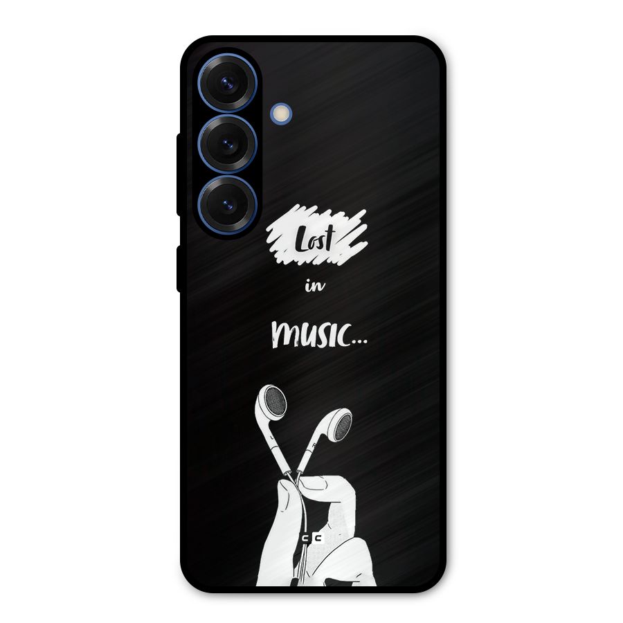 Lost In Music Metal Back Case for Galaxy S25