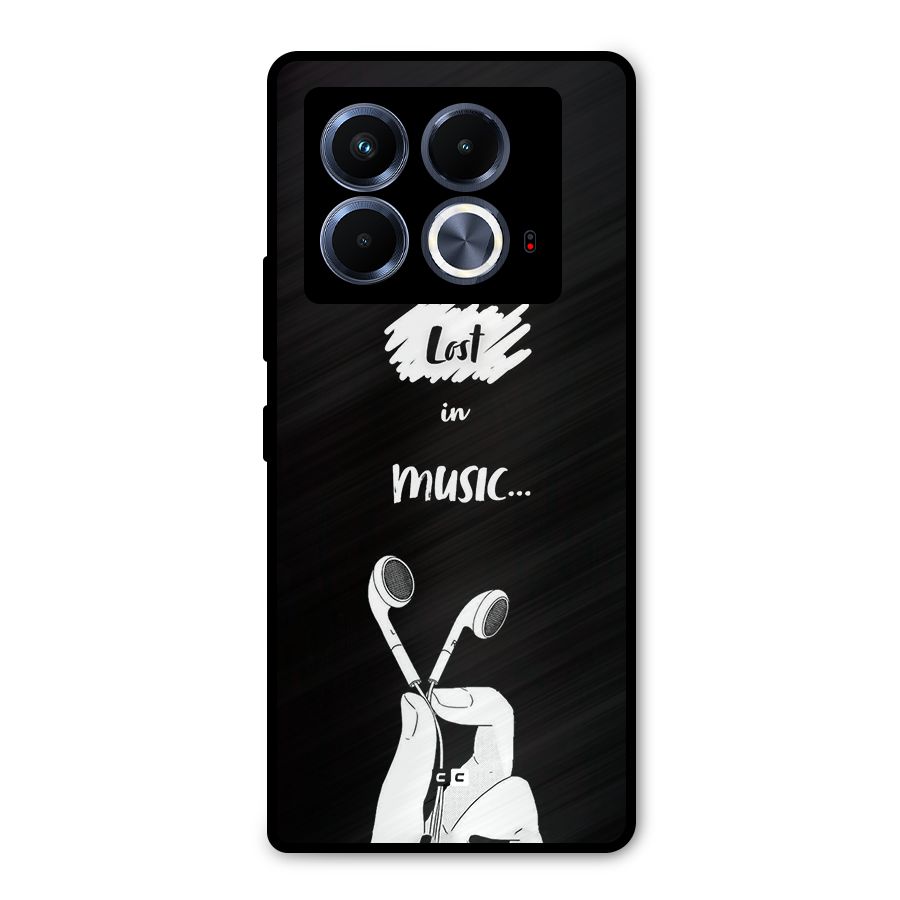 Lost In Music Metal Back Case for Infinix Note 40 5G
