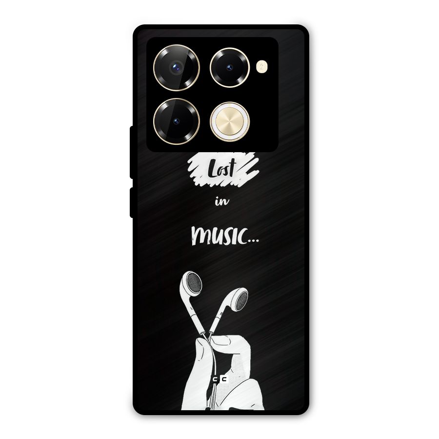 Lost In Music Metal Back Case for Infinix Note 40 Pro Plus