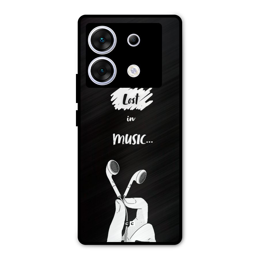 Lost In Music Metal Back Case for Infinix Zero 30 5G