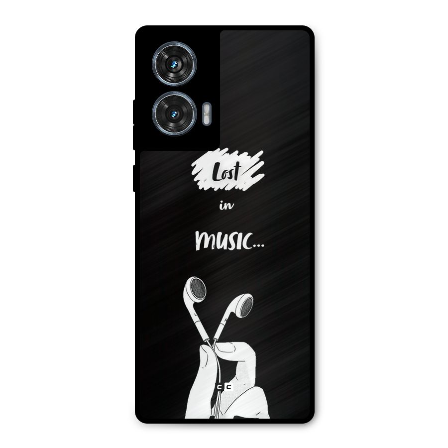 Lost In Music Metal Back Case for Motorola Edge 50 Fusion