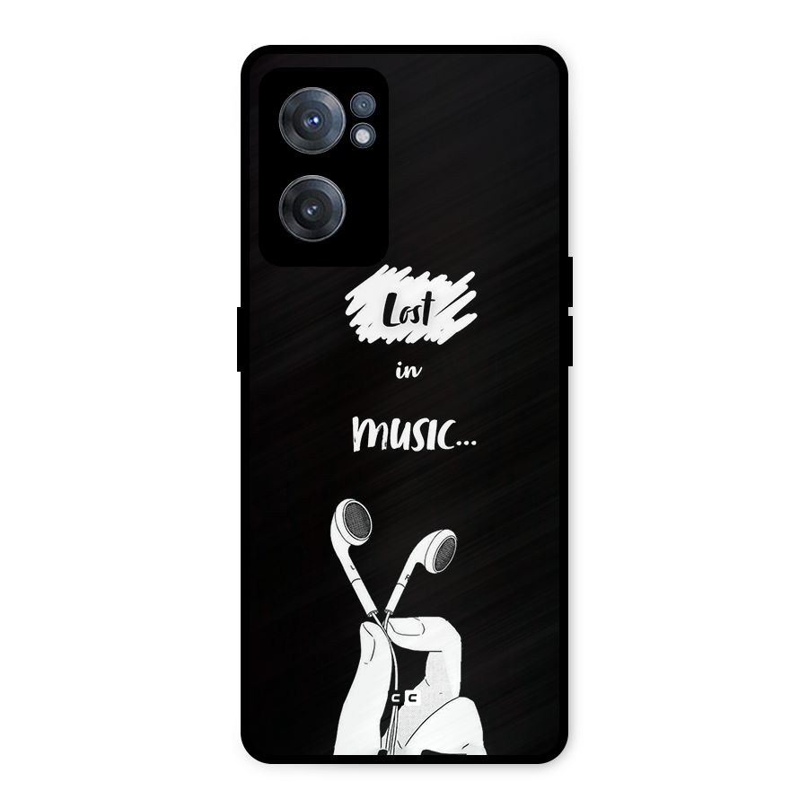 Lost In Music Metal Back Case for OnePlus Nord CE 2 5G