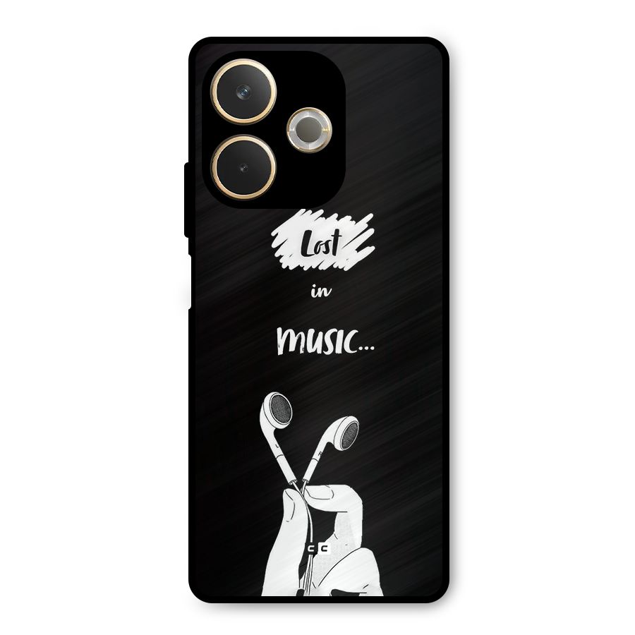 Lost In Music Metal Back Case for Oppo A5 Pro