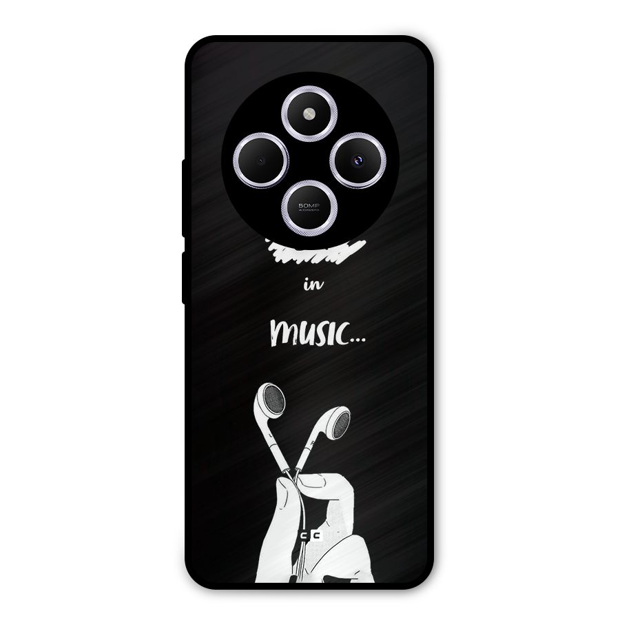Lost In Music Metal Back Case for Poco M7