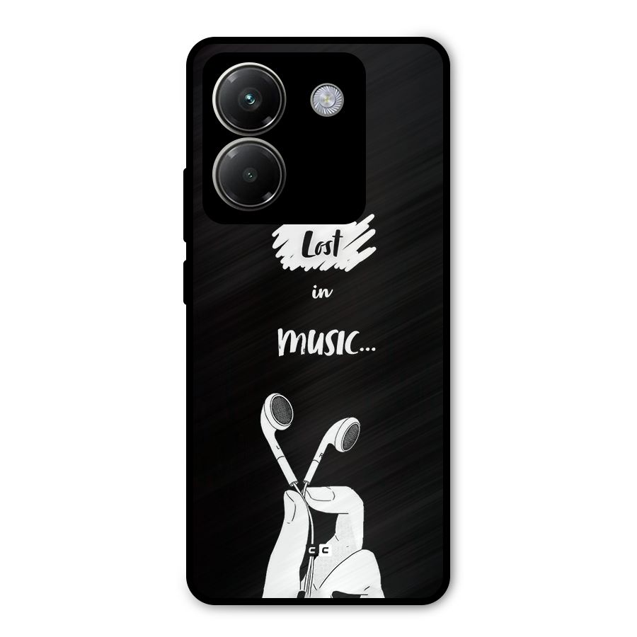 Lost In Music Metal Back Case for Poco M7 Pro 5G