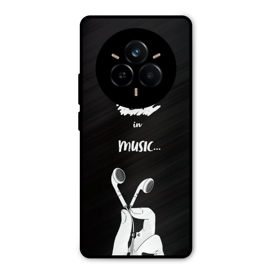 Lost In Music Metal Back Case for Realme 14 Pro