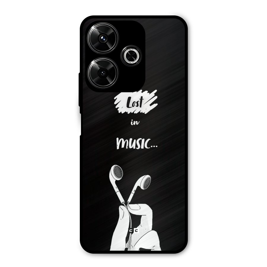 Lost In Music Metal Back Case for Redmi 13 5G