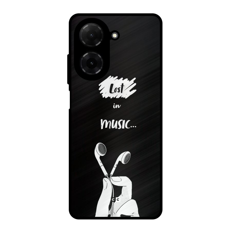 Lost In Music Metal Back Case for Redmi A5 4G