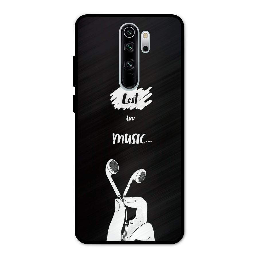 Lost In Music Metal Back Case for Redmi Note 8 Pro